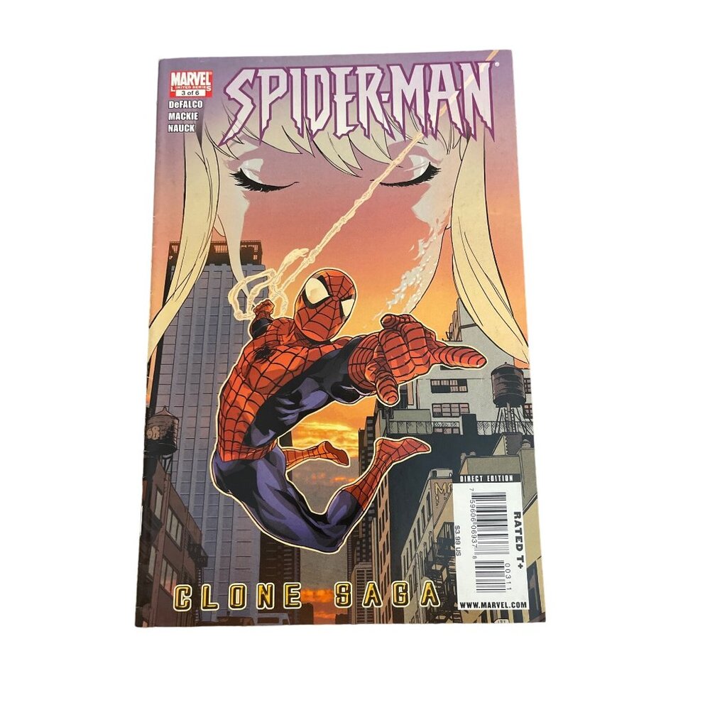 Marvel Spider-Man Clone Saga Deluxe Edition Comic Book 3 of 6 Delfaco Mackie
